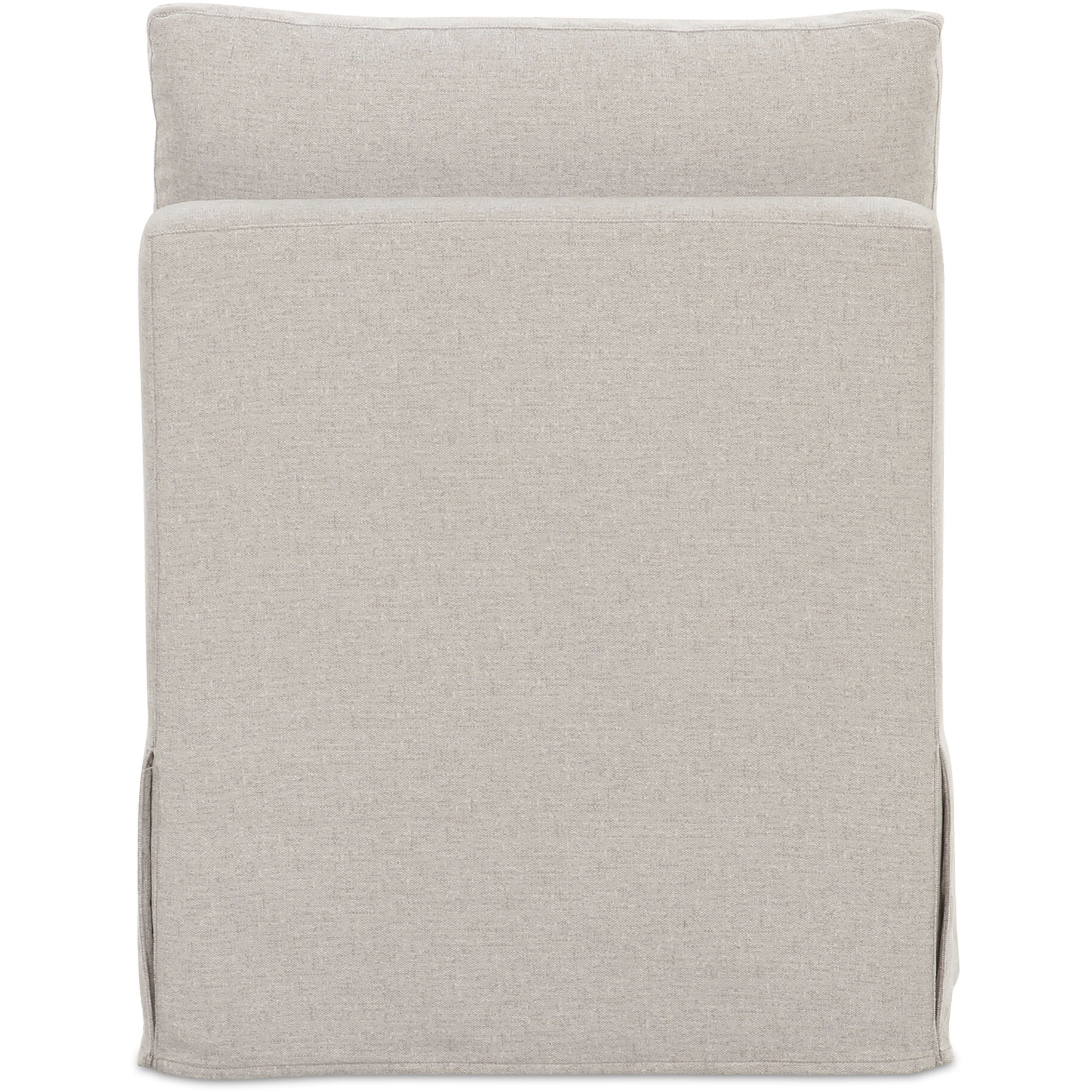 Fable Beige Slipcover Dining Slipper Chair